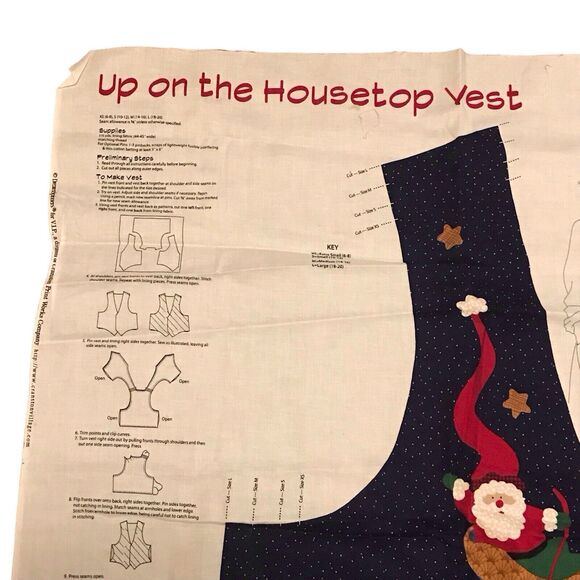 DREAM SPINNERS‎ CHRISTMAS HOLIDAY VEST - Picture 5 of 9